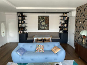 Areha - Entreprise Generale de Batiment - Realisations - banquette sur mesure