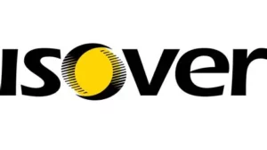 LOGO ISOVER- materiaux de qualite - areha - entreprise btp - ile de france