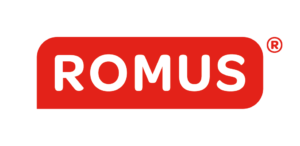 LOGO ROMUS 2peinture papier peint decoration- materiaux de qualite - areha - entreprise btp - ile de france