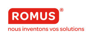 LOGO ROMUS revetement - materiaux de qualite - areha - entreprise btp - ile de france